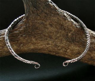 A Ancient Viking Bronze Bracelet - Wearable