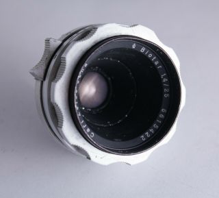 Rare Carl Zeiss Jena Biotar F/1,  4 25mm Lens Pentaflex Mount Nex Bmpcc Pentax Q