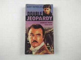 Double Jeopardy,  (vhs) 1992,  Burt Reynolds,  J.  M.  Vincent,  Rare Action