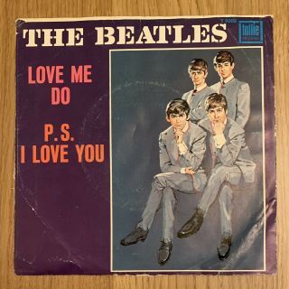 Rare The Beatles / Love Me Do - Vinyl 7” Single Us 1964 Tollie T - 9008 Pic Slee