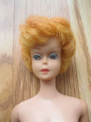 Vintage Barbie Doll Blonde Bubblecut Barbie Doll Mattel 60 