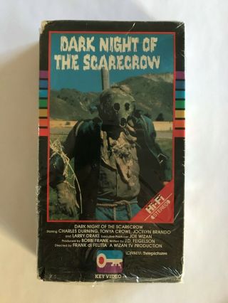 Dark Night Of The Scarecrow Vhs Rare Horror