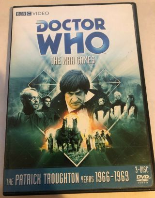 Doctor Who: The War Games (story 50),  Rare Dvd,  Patrick Troughton,  Frazer Hines,