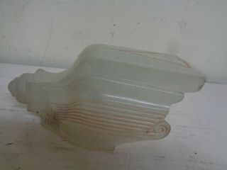 Antique Art Deco Slip Glass Shade For Chandelier Or Sconce?