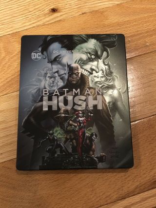 Batman: Hush Target Exclusive Steelbook (blu - Ray / Dvd) Rare Oos Oop Limited