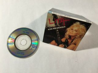 Lita Ford / Kiss Me Deadly Cds Japan Rvc R10d - 11 Tanzaku Snapped Sample Rare