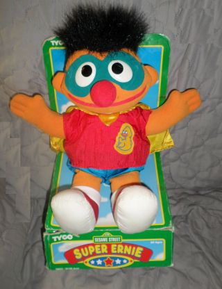 Rare Collectible Tyco Sesame Street Ernie