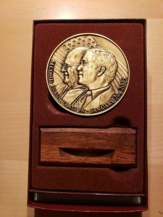 Very Rare 2005 Proposed " Official " Inaugural Medal - President George W,  Bush