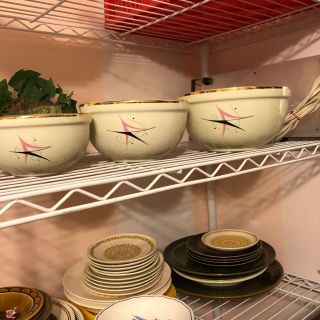 Eva Zeisel Harlequin Nesting Bowls Set Of 3 Mixing Rare Mcm Mid Century Modern