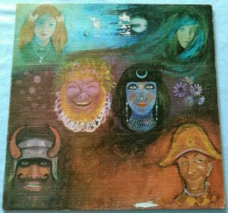 Rare Prog Rock Lp King Crimson In The Wake Of Poseidon Ilps9127 A/1 B/1 Mispress