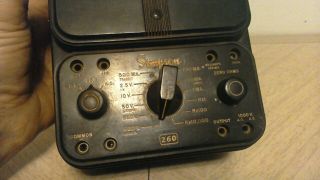 Vintage SIMPSON 260 Series 6 M Tester Volt - Ohm - Milliameter estate find 3