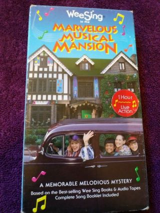 Wee Sing The Marvelous Musical Mansion Vhs Rare Item Buy Now