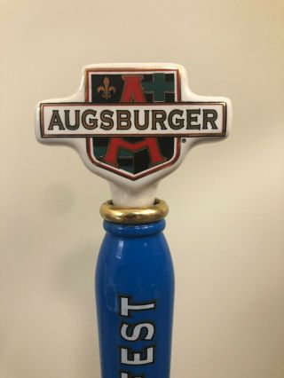 Augsburger Oktoberfest Beer Tap Handle - Extremely Rare