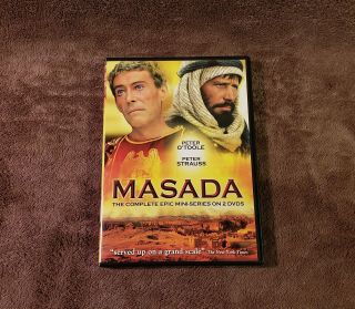 Masada - Miniseries (dvd,  2007,  2 - Disc Set) Rare Oop Peter O 