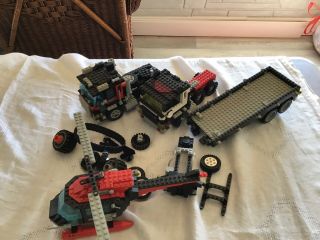 Vintage Lego 5590 Truck Whirl N Wheel Incomplete But With Nr Dusty