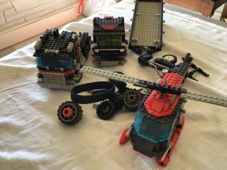 Vintage Lego 5590 Truck Whirl N Wheel Incomplete but With NR dusty 2