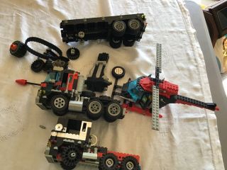 Vintage Lego 5590 Truck Whirl N Wheel Incomplete but With NR dusty 3
