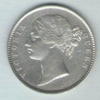 British India - One Rupee 1840 Victoria Queen - Divided Legend Rare Silver Coin