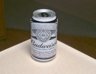 " Rare " Budweiser Prohibition Brew Pull Tab Beer Can Test Run In 2 Cities Only.