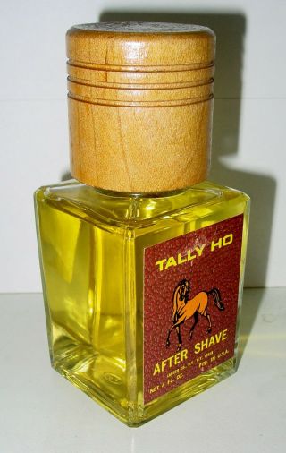 Vintage Tally Ho By Lander After Shave Splash For Men - 4 Oz - 95 Full - Very Rare