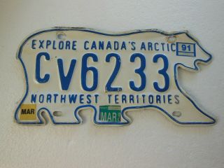 1986 Rare Northwest Territories Explore Canada 