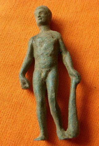 A46.  Roman Style Bronze Figure Of Herakles