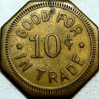 French Island Wisconsin Good For Token Rendezvous Club Very Rare Town 2