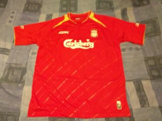 Official Old Rare Liverpool Home Football Shirt - Jersey Large Man.