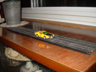Aurora Afx Slot Car Dodge Charger Nascar In Yellow Very Rare