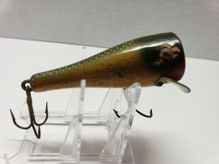 Vintage Creek Chub Plunker?? Fishing Lure The Glass Eyes Are Busted