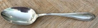Whiting Sterling Silver Stratford Pattern Serving Spoon