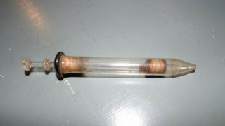Antique Medical Glass Syringe 1800 