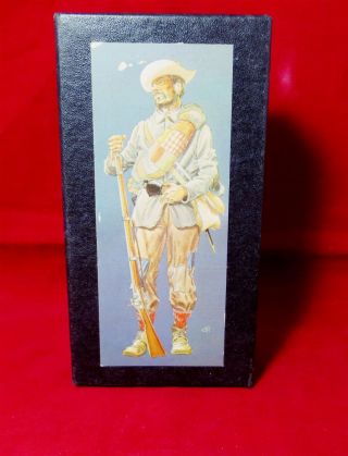 Vintage 1/24 American Civil War Confederate Infantry Metal Figure K - 305 - Rare