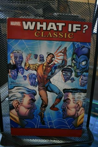 What If Classic Volume 7 Marvel Tpb Rare Oop Spider - Man Phoenix X - Men Ff Thor