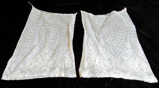 Collectable Antique Fine Silk Handworked Lace Sleeve Georgian/victorian