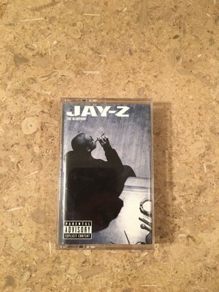 Jay - Z The Blueprint Cassette Blue Tape Authentic Hip Hop Rare