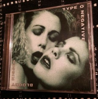 Type O Negative Bloody Kisses - 1993 Roadrunner Rare Cd Album Metal Music