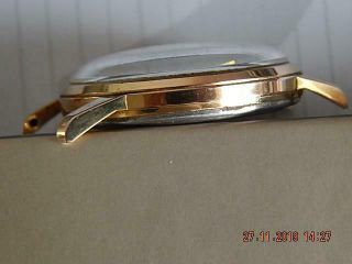Old stock minty Gub Glashutte with date dial wach rare 3