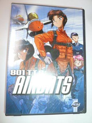 801 T.  T.  S.  Airbats Dvd 2 - Disc Set Anime Complete Ova Series Adv Comedy Oop Rare