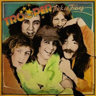 Trooper - Thick As Thieves Rare Oop 1978 Canadian Vinyl Lp