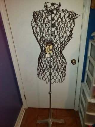Vintage Mid Century Wire My Double Dritz Dress Form