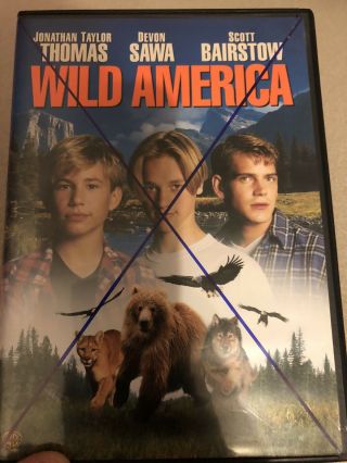 Wild America (dvd,  2008) Rare & Oop