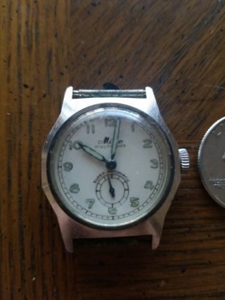 Vintage Mido Multi Fort Limited Automatic Men ' s Wrist Watch - 50 ' s? 2