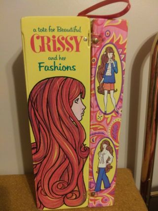1972 Ideal Crissy And Velvet Fasion Tote Shiney