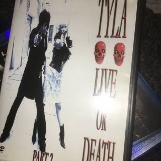 Tyla Live Or Death Dvd 2 Inc Insert (dog’s D’amour) Rare Dogs D,  Amour