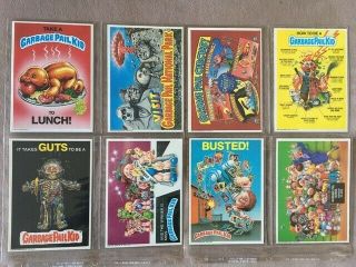 1986 RARE Garbage Pail Kids GIANT STICKERS COMPLETE SET OF 15,  Wrapper 3