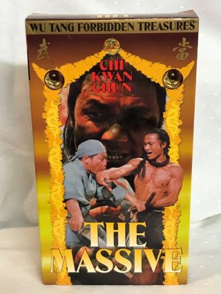The Massive Rare Vhs 1999 Jewel Thief Martial Art Action Chi Kwan Chun