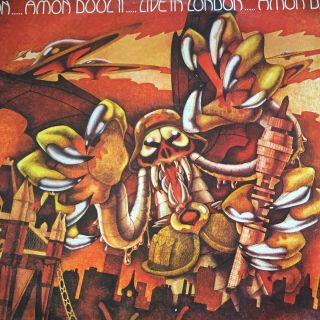 Amon Duul Ii.  Live In London - - Rare 1973 Australian 12 " Lp - Psych Prog Rock