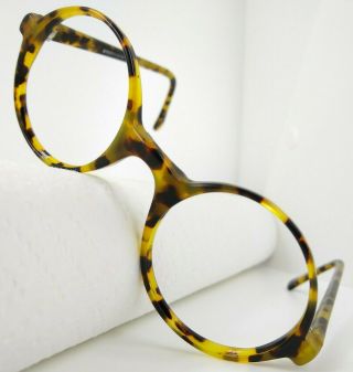 Vintage Specsavers Wham Tortoise Round Sunglasses Eyeglasses Frames Rare Glasses