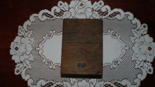 Antique Vintage Dovetailed Wood Box Tele 385B Jack Box 2
